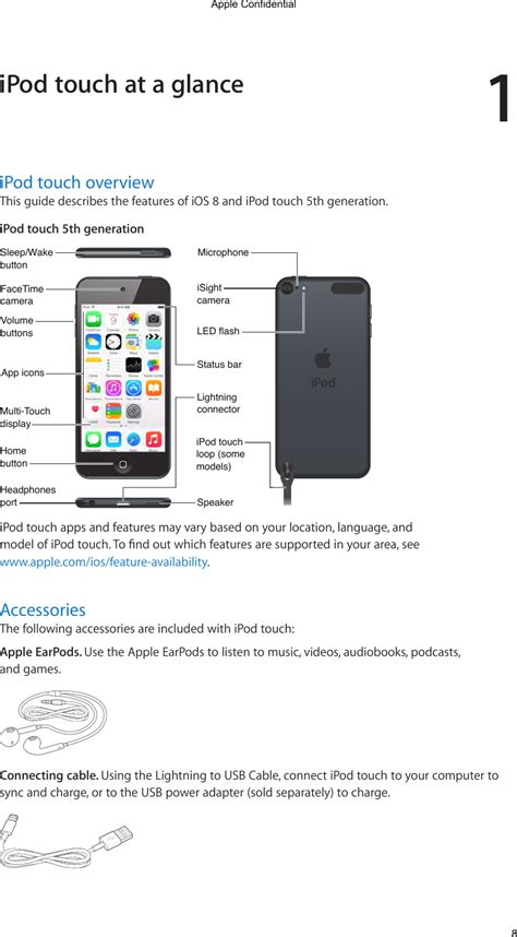 Ipod Touch User Manual 4th Generation