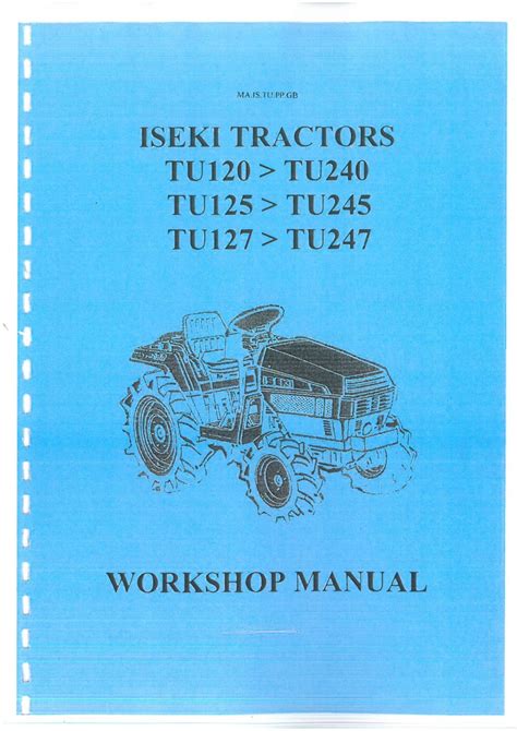 Iseki Landhope Manual