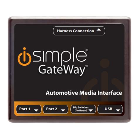 Isimple Gateway Installation Manual