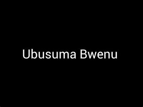 Isintadi Sitadi Iinda: Ukutendeka Ubusuma Ubumi Bwenu