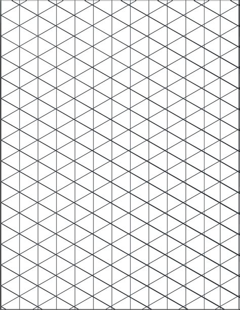 Isometric Drawing Paper Printable