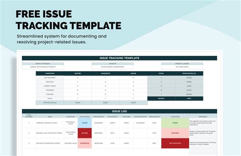 Issue Tracker Template In Excel