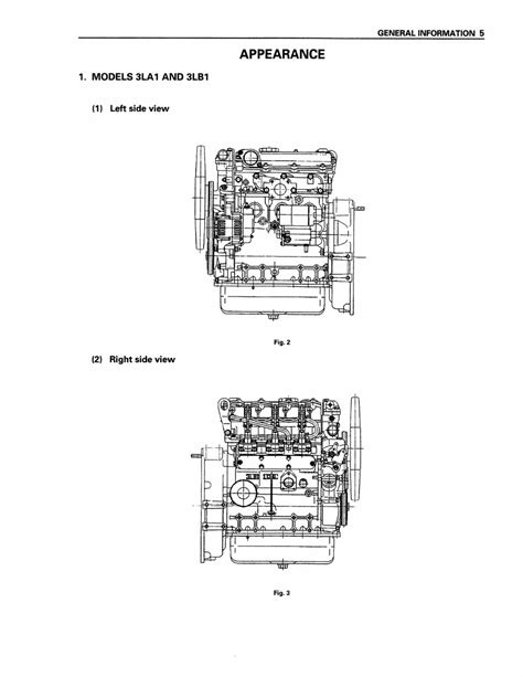 Isuzu 3la1 3lb1 3ld1 Industrial Diesel Engine Service Repair Manual Instant Download