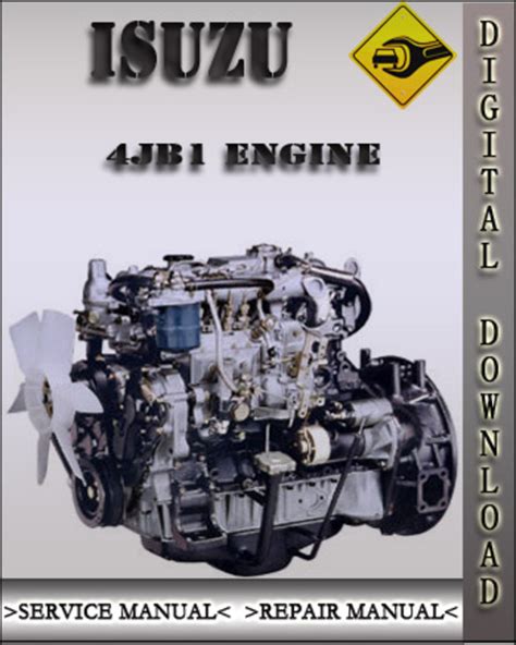 Isuzu 4jb1 Engine Factory Service Repair Manual