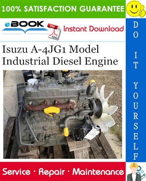 Isuzu A 4jg1 Industrial Diesel Engine Service Manual