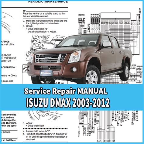 Isuzu D Max 2009 Repair Service Manual