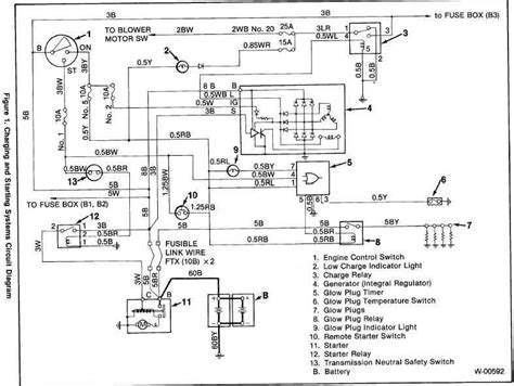 Isuzu Diesel Alternator Wiring Diagram