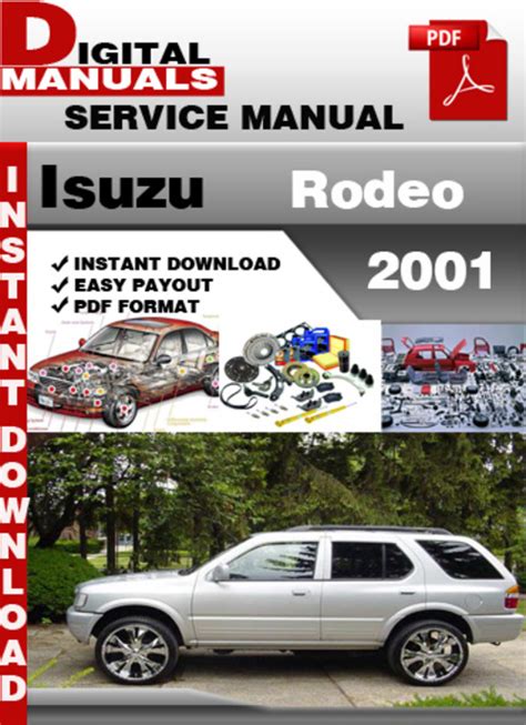 Isuzu Rodeo 2001 Factory Service Repair Manual