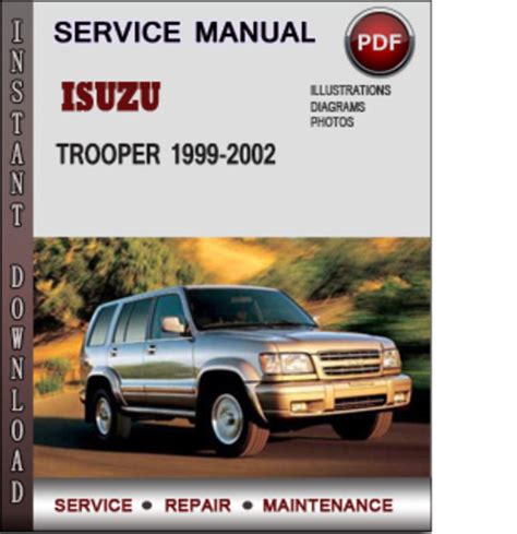 Isuzu Trooper 1999 Repair Service Manual