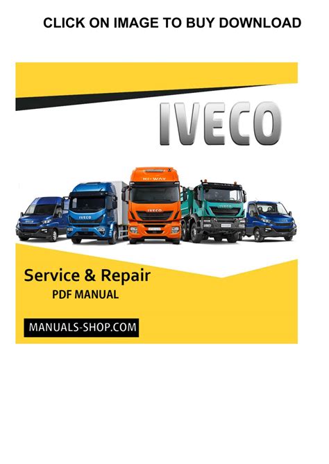 Iveco Daily S2000 Service Repair Workshop Manual