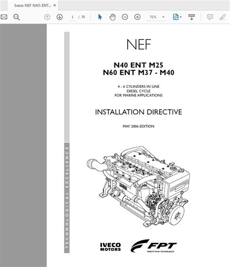 Iveco Nef Engine N60 Ent M37 Factory Service Repair Manual