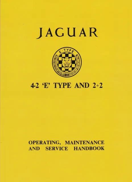 Jaguar 4 2 E And 2 2 Suppl Service Manual