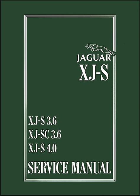 Jaguar Xj S 3 6 Service Repair Manual