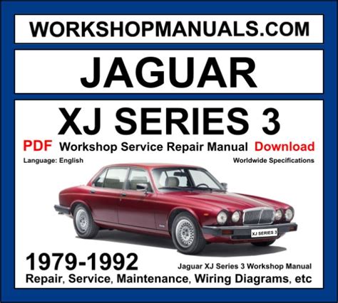 Jaguar Xjs X S Xk Xj Series Workshop Service Repair Manual