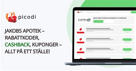 Jakobs Apotek: Spara pengar med våra rabattkoder