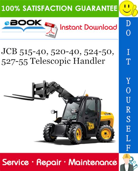 Jcb 515 520 40 524 527 55 Telescopic Handler Service Manual