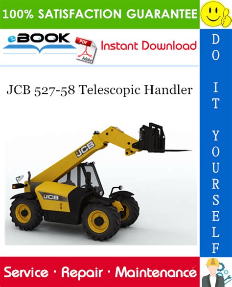 Jcb 527 58 Telescopic Handler Service Repair Manual Download