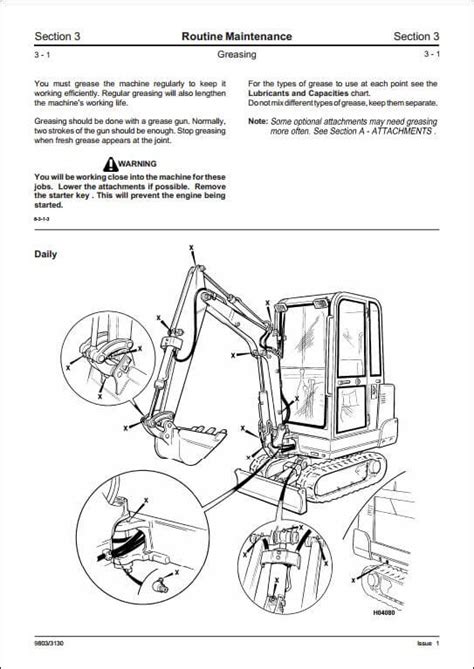 Jcb 801 Mini Excavator Service Repair Manual Download