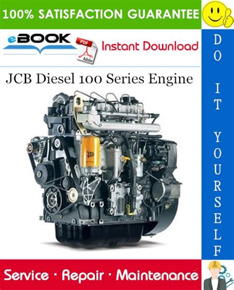 Jcb Diesel 100 Series Engine Service Repair Workshop Manual Instant Download