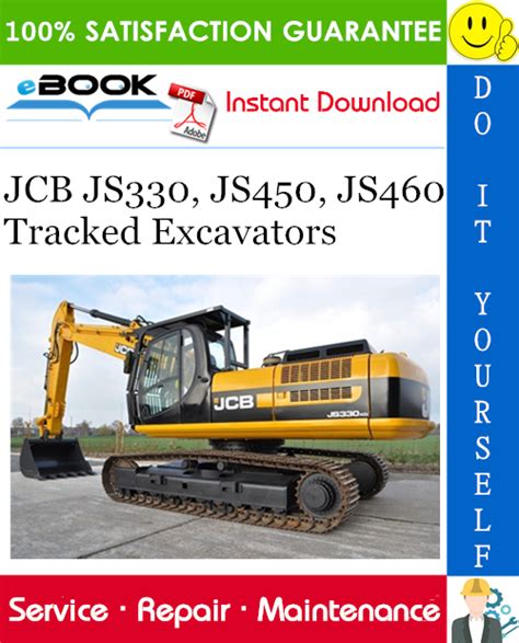 Jcb Js330 Js450 Js460 Tracked Excavator Service Manual