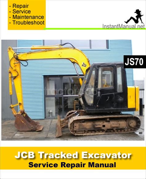 Jcb Js70 Tracked Excavator Service Repair Workshop Manual Download