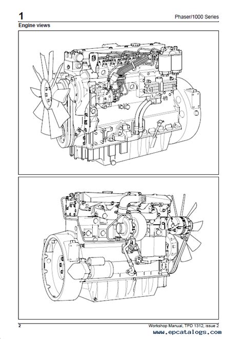 Jcb Perkins Diesel 1000 Series Engine Workshop Manual