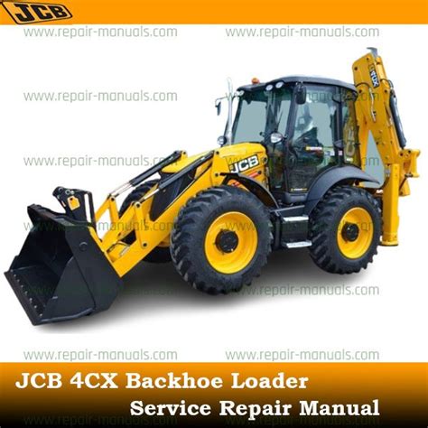 Jcb Service 3cx 4cx Backhoe Loader Manual Shop Service Repair Book 5