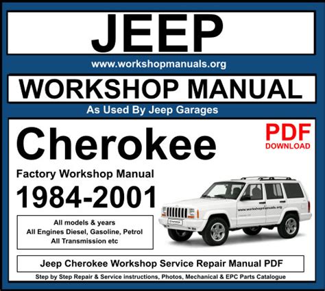 Jeep Cherokee Diagram Of Repair Manuals