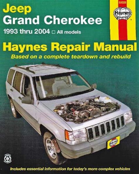 Jeep Grand Cherokee 1993 To 1998 Service Repair Manual