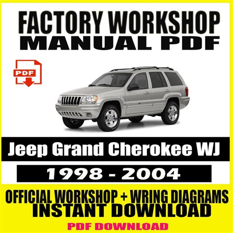 Jeep Grand Cherokee 2004 Factory Service Repair Manual