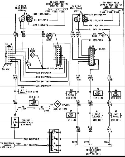 Jeep Grand Cherokee Door Wiring Diagram