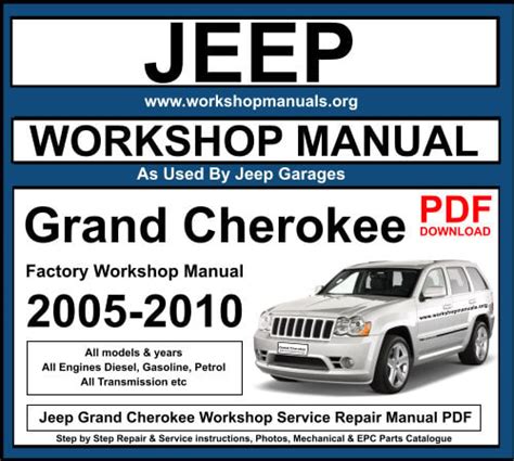 Jeep Grand Cherokee Service Repair Manual 2005 Download