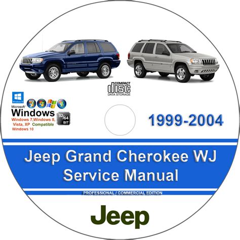 Jeep Grand Cherokee Wj 2000 Factory Service Repair Manual