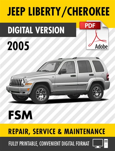 Jeep Liberty 2003 Factory Workshop Repair Service Manual