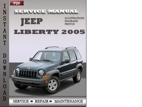 Jeep Liberty 2005 Factory Service Repair Manual Download