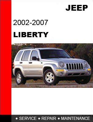 Jeep Liberty Service Repair Workshop Manual 2004 2007