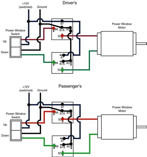 Jeep Power Window Motor Wiring Diagram