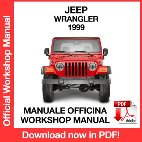 Jeep Wrangler 1999 Tj Workshop Service Repair Manual Pdf Download