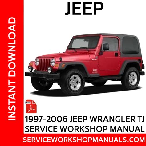 Jeep Wrangler Tj 2002 Workshop Service Repair Manual