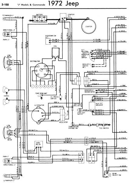 Jeepster Commando Starter Wiring