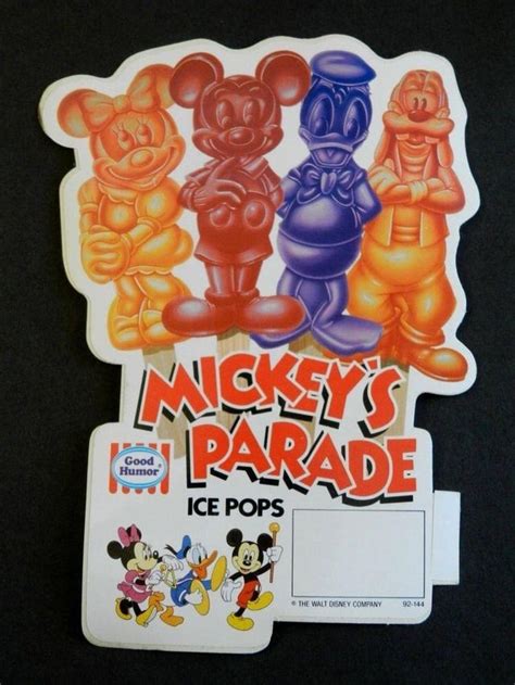 Jelajahi Kenikmatan Manis Mickeys Parade Ice Pops