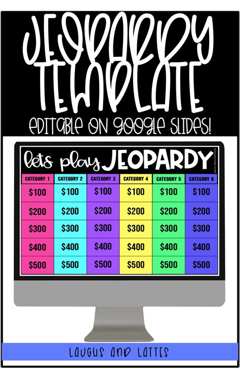 Jeopardy Style Game Template