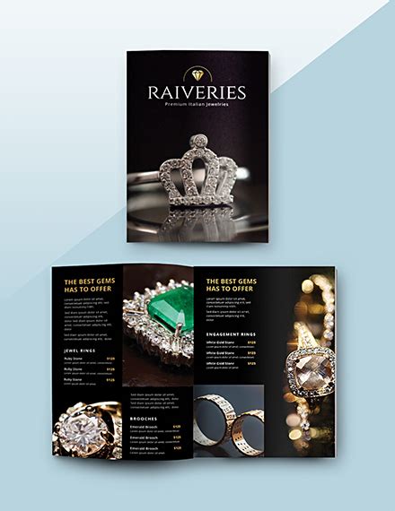Jewelry Catalog Template Free