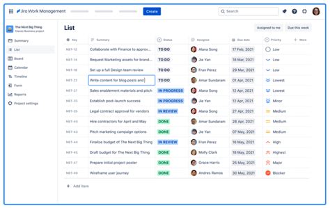 Jira Work Management Templates