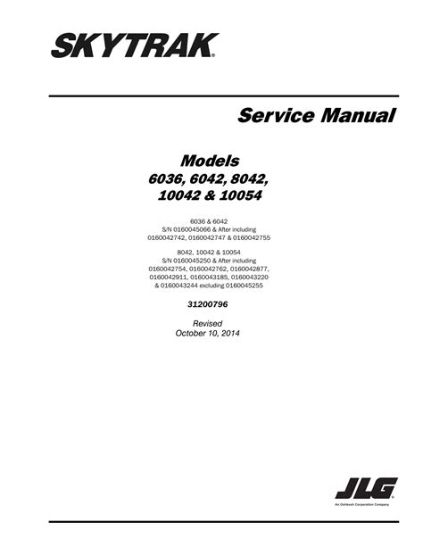 Jlg 2646e2 Wiring Schematics