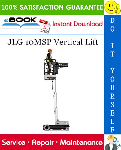 Jlg Vertical Mast 10msp Global Service Repair Workshop Manual Download P N 3121228