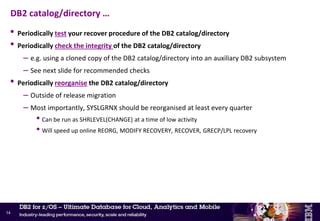 Job To Recover Db2 11 Catalog And Directory