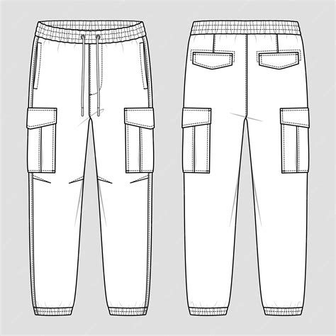 Jogger Pants Template