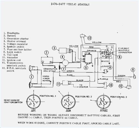 John Deere 1050 Tractor Wiring Diagram