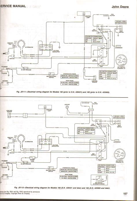 John Deere 165 Wiring Diagram Free Picture